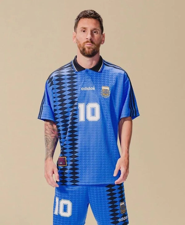Kit Retrô Argentina 1994 (Camisa+short+10)