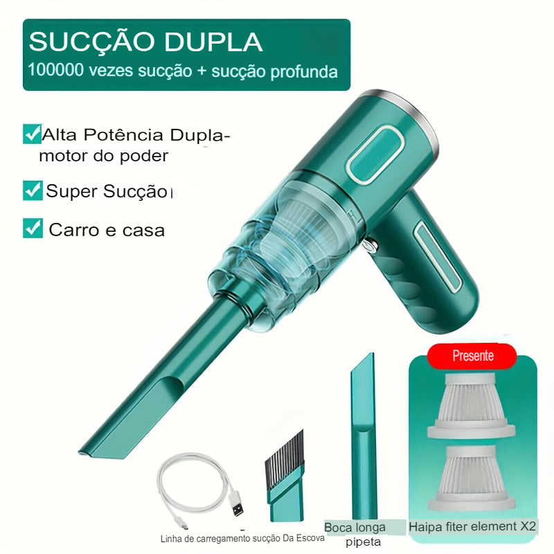 Aspirador de pó portátil sem fio para carro - 🔥Promoção de último dia 95%